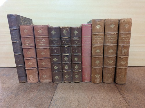 Lot livres anciens - de, 10