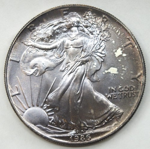 1986 american eagle dollar - 1986, en