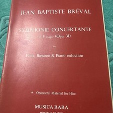 Jean-Baptiste Breval Symphonie