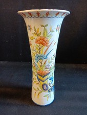 Vase En Vieux Rouen H 31cm