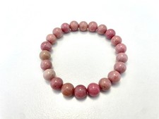 Bracelet rhodonite rose mat - rhodonite,