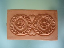 MOULE SPRINGERLE TERRE CUITE ECOMUSEE ALSACE UNION COEURS