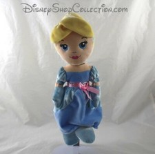 Poupée peluche Cendrillon DISNEY NICOTOY robe bleue Cinderella 30 cm (DOU/MO)