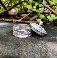 Boîte à bijoux ronde en