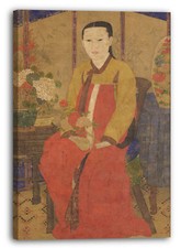 Toile/Cadres Artiste non identifié - Portrait d'une femme