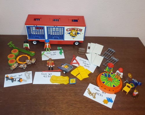 Playmobil circus clown lot - playmobil,