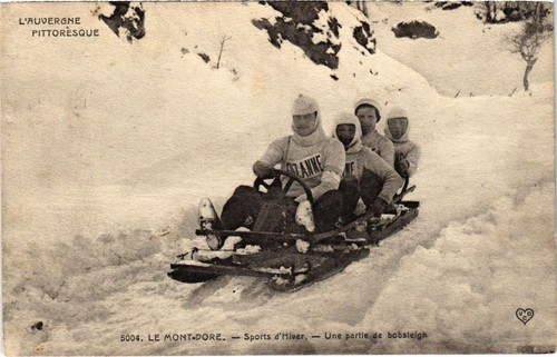 Cpa mont dore une - le, partie