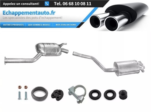 échappement mercedes w201 190 - Échappement,