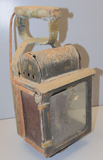 -ANCIENNE LAMPE avec système BOOSTER ECLAIRAGE COLLECTION TRAIN CHEMINOT    D