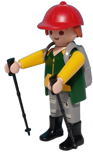 Playmobil figurine randonneur - playmobil,