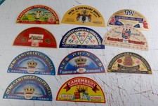 Lot de 11 étiquettes