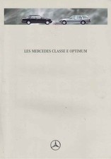 Catalogue Brochure Mercedes E