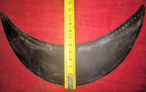 Visière cuir plate dessous - plate,