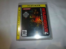 Jeu pour console Playstation 3, Metalgearsolid 4, Konami, guns of the patriots