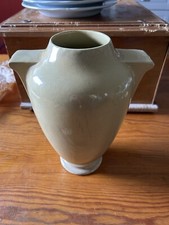 VASE ART DÉCO MOULIN DES LOUPS ORCHIES Faïence Brio