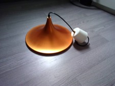 Suspension Alu dorée