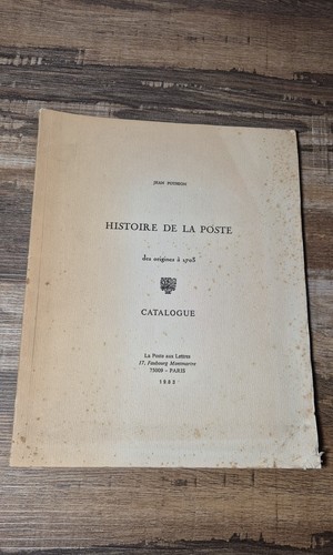 Catalogue histoire poste - catalogue, la
