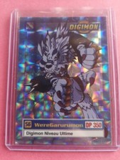 Weregarurumon Carte Digimon Holo 1999 Bandai U7 Sur 8 Français.
