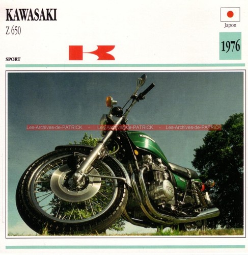 Kawasaki 650 z650 1976 - z,
