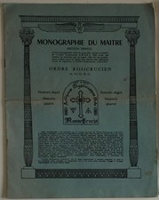 Ordre Rosicrucien - Lot de divers documents - Rose Croix AMORC