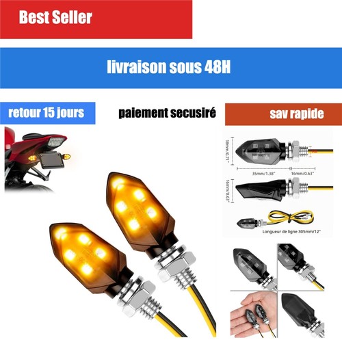Clignotants led moto v - clignotants,