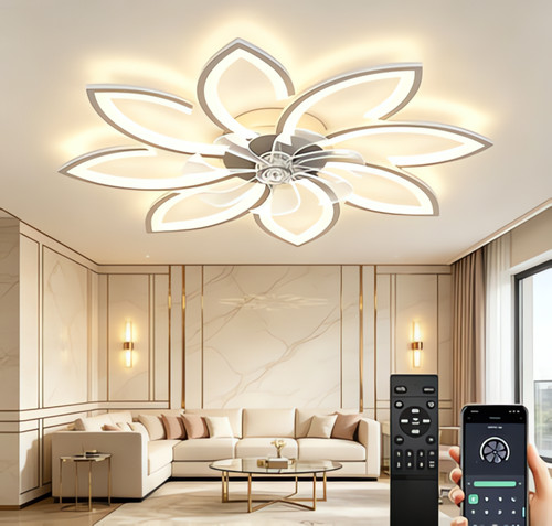 Ventilateur plafond blanc - de,