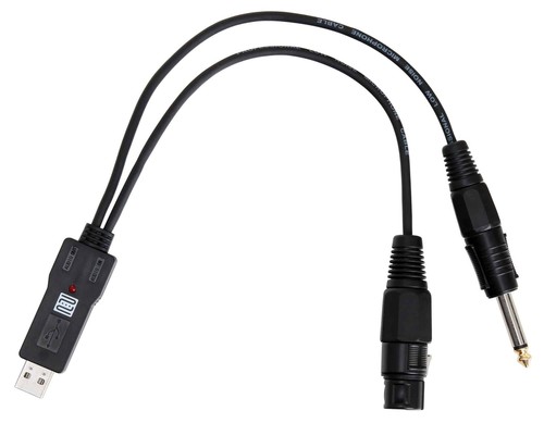 Usb xlr 3mm jack cable - 2.0,