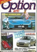 OPTION AUTO N°53 BMW V12 / 205 NEW LOOK / ZX 16V  / CLIO & ESPACE A COMPRESSEUR