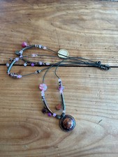 bijoux collier fantaisie N430 signé ikita