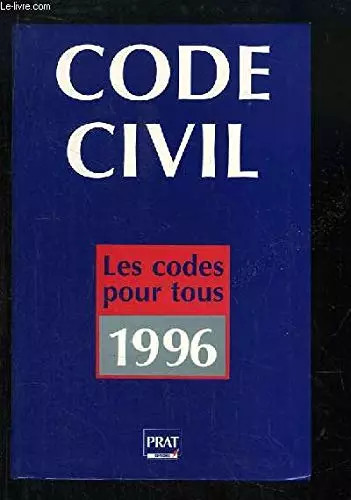 Code civil 1996 anonyme - code,