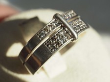BAGUE VINTAGE ARGENT MASSIF
