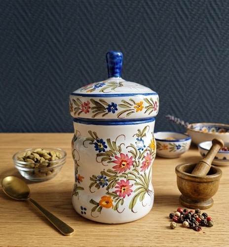 Pot épices faïence - épices,