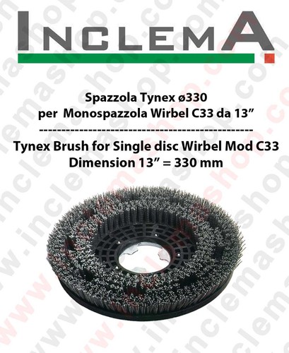 Spazzola tynex pour monobrosse - tynex,
