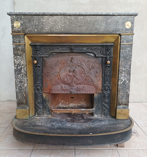 Poêle cheminée napoléon iii - cheminée,