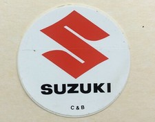 MOTO SUZUKI Autocollant Vintage Stickers Motorcycle Motorrad Biker Anstecker