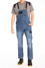Salopette Multipocket De Jeans Rica Lewis JIMMY 100% Coton Bretelles Élastiques