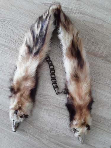 Tour cou fourrure renard - de, cou-