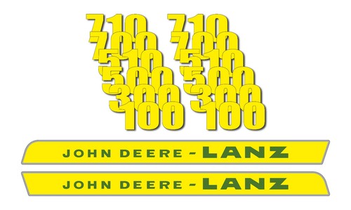 John deere série lanz - deere,