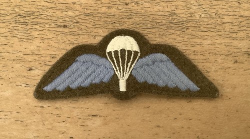 Brevet tissu parachutiste - tissu,
