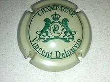 Capsule de Champagne DELOUVIN Vincent (4. crème et vert)