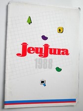 JEUJURA 1988 CATALOGUES CHALETS CONSTRUCTION JEU DE SOCIÉTÉ CUBES ..