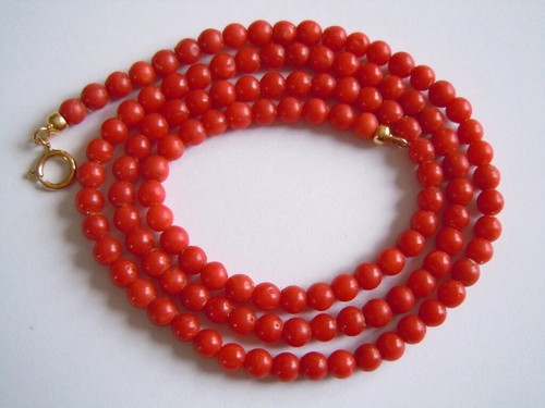 Chaîne corail sphère 18k - sphère,