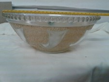 Antique glass ceiling light