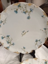 Plat plat en porcelaine de