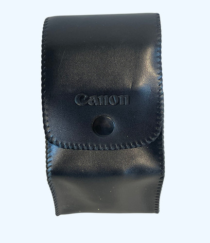 Housse cuir flash canon - en,