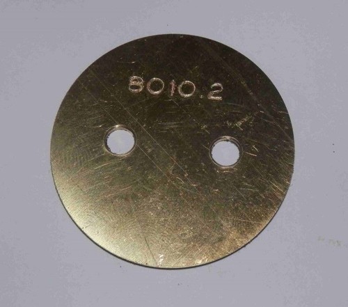 Plaque papillon dellorto - plaque, de