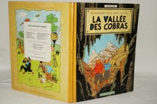 HERGE LA VALLEE DES COBRAS JO