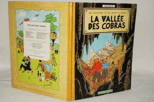 Herge vallee des cobras jo - vallee,