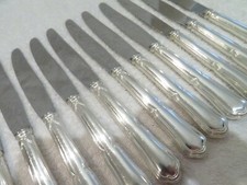 12 couteaux à dessert manche