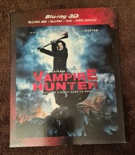 Abraham Lincoln, Vampire Hunter - Film Blu-ray 3D+2D + DVD (avec Fourreau) - TBE